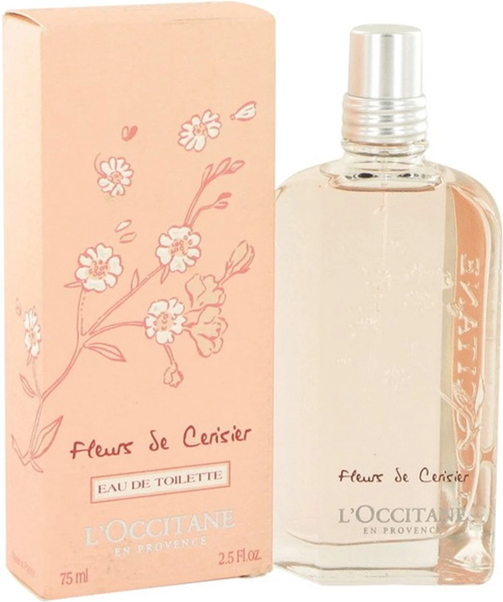 L'Occitane Fleurs de Cerisier - 75 ml - eau de toilette spray - damesparfum L'Occitane Fleurs De Cerisier - 75 Ml - Eau De Toilette Spray - Damesparfum -Armani Parfum Winkel
