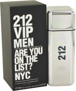 Carolina Herrera 212 VIP Men - 100 Ml - Eau De Toilette Spray - Herenparfum -Armani Parfum Winkel 1005x1200