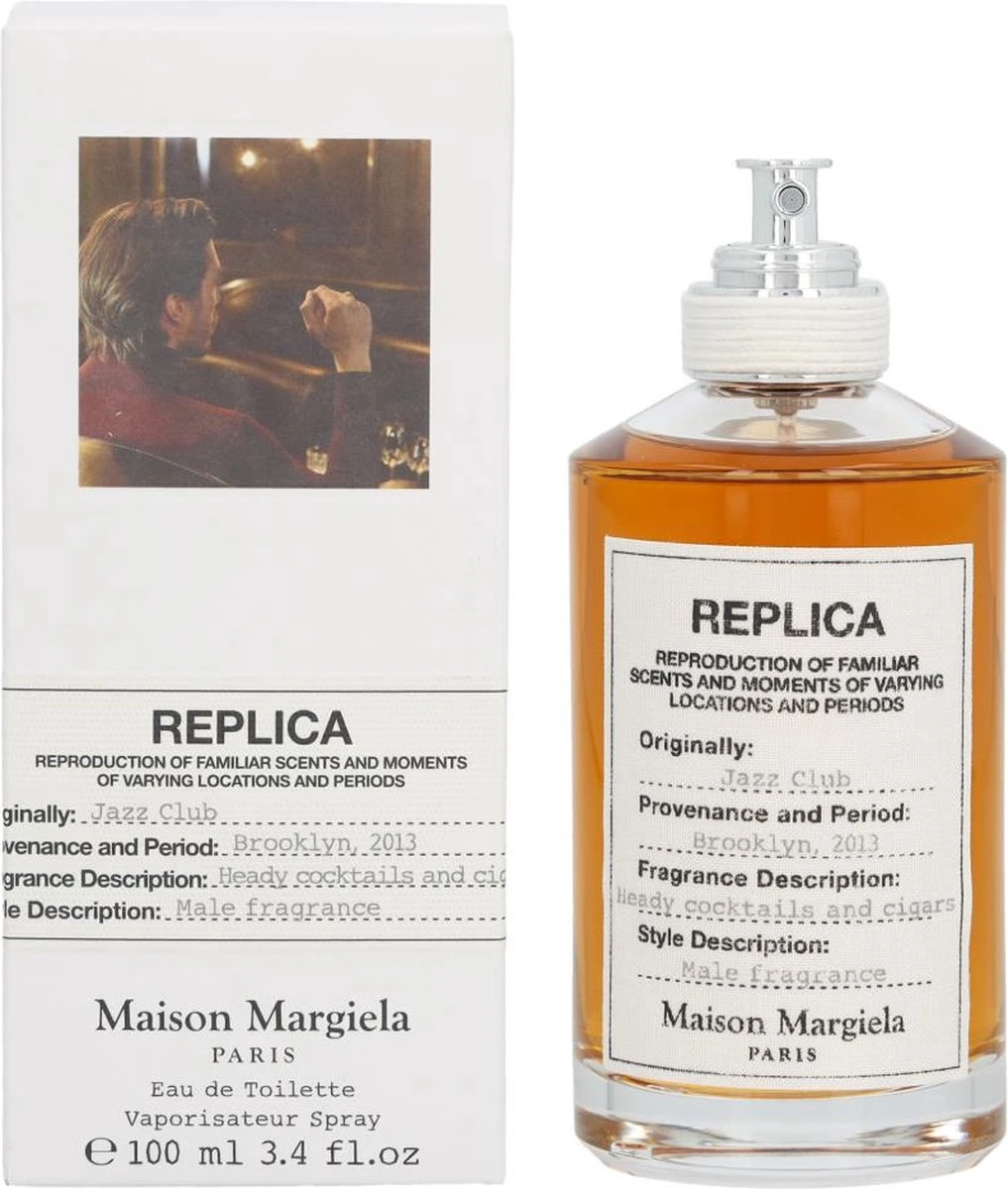 Replica Jazz Club by Maison Margiela 100 ml - Eau De Toilette Spray Replica Jazz Club By Maison Margiela 100 Ml - Eau De Toilette Spray -Armani Parfum Winkel