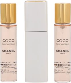 Chanel Coco Mademoiselle Geschenkset - Eau De Toilette + 2x Eau De Toilette Refill -Armani Parfum Winkel 1030x1200 3