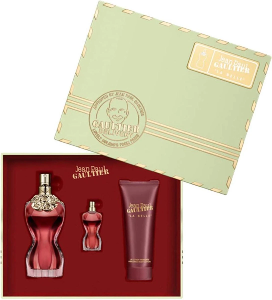 Jean Paul Gaultier La Belle 50ml Edp + 6ml Edp + 75ml Bodylotion Geschenkset Jean Paul Gaultier La Belle 50ml Edp + 6ml Edp + 75ml Bodylotion Geschenkset -Armani Parfum Winkel 1088x1200 2