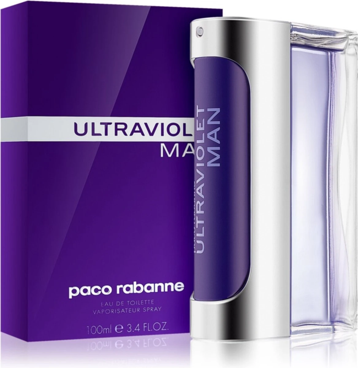Paco Rabanne Ultraviolet 100 ml - Eau de Toilette - Herenparfum Paco Rabanne Ultraviolet 100 Ml - Eau De Toilette - Herenparfum -Armani Parfum Winkel