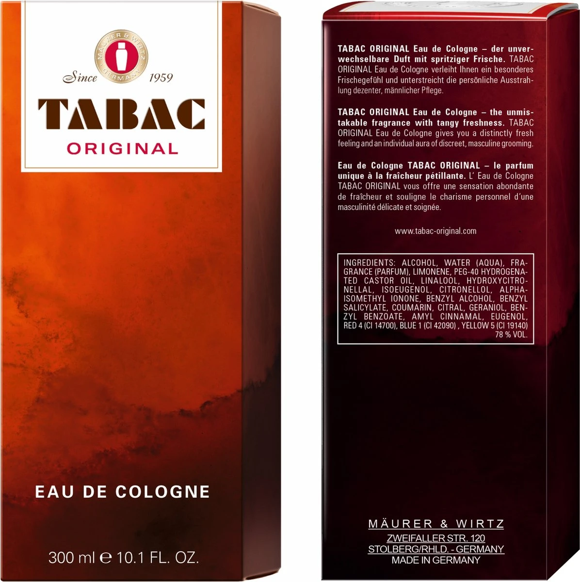 Tabac Original - 300 ml - eau de cologne - herenparfum Tabac Original - 300 Ml - Eau De Cologne - Herenparfum -Armani Parfum Winkel 1196x1200 4
