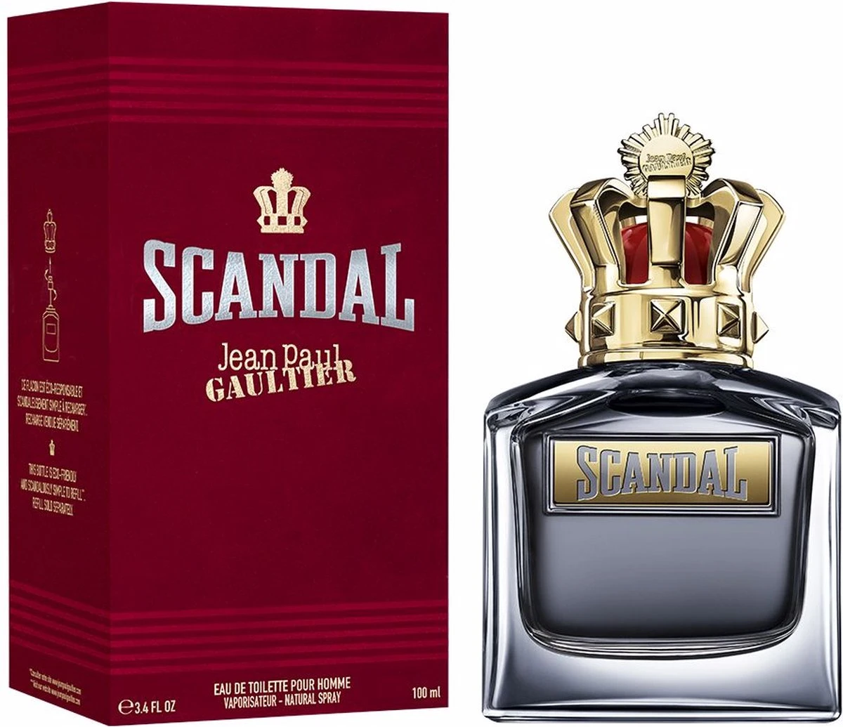 Jean Paul Gaultier Scandal pour Homme Le Parfum Refillable - 100 ml - eau de parfum intense spray - herenparfum Jean Paul Gaultier Scandal Pour Homme Le Parfum Refillable - 100 Ml - Eau De Parfum Intense Spray - Herenparfum -Armani Parfum Winkel 1200x1035 4