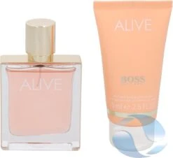 Hugo Boss Alive Geschenkset - 50ml Eau De Parfum + 75ml Bodylotion -Armani Parfum Winkel 1200x1100 1