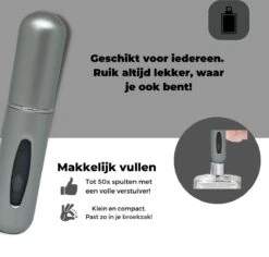 Cetins - Parfum Verstuiver Navulbaar - Mini Parfum Flesje - Reisflesje – Matt Grijs - 7 Cetins - Parfum Verstuiver Navulbaar - Mini Parfum Flesje - Reisflesje – Matt Grijs - -Armani Parfum Winkel 1200x1146 2