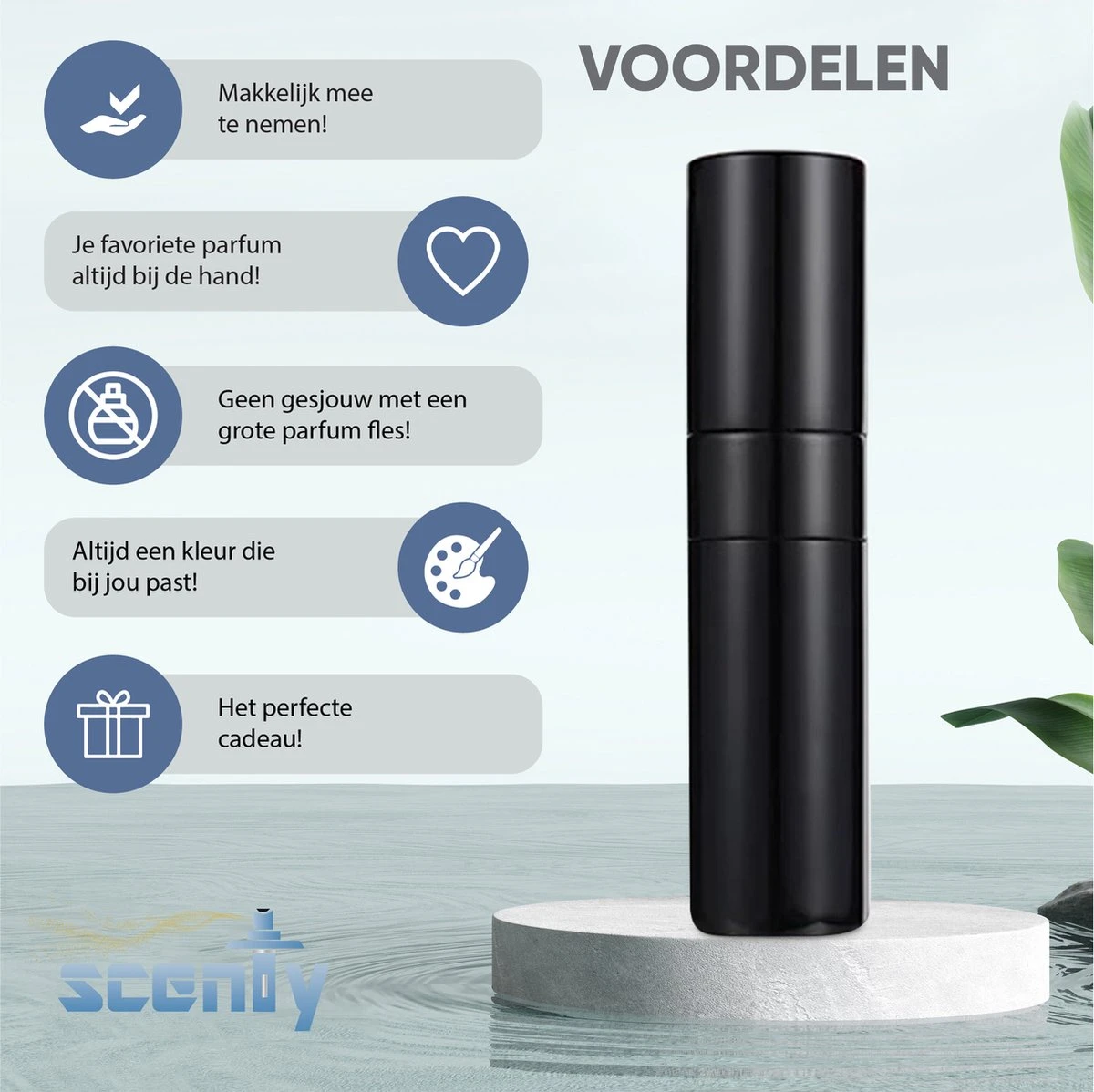 Scenty - Parfum Verstuiver Navulbaar - Mini Parfum Flesje - Reisflesje - Zwart Scenty - Parfum Verstuiver Navulbaar - Mini Parfum Flesje - Reisflesje - Zwart -Armani Parfum Winkel 1200x1198 22