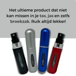 Cetins - Parfum Verstuiver Navulbaar - Mini Parfum Flesje - Reisflesje – Matt Grijs - 5 Cetins - Parfum Verstuiver Navulbaar - Mini Parfum Flesje - Reisflesje – Matt Grijs - -Armani Parfum Winkel 1200x1200 591