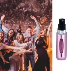 Mini Parfum Flesje 2-PACK Goud En Roze| Lipstick Formaat Navulbare Parfum Verstuiver -Armani Parfum Winkel 1200x1200 601