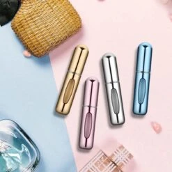 Lotis - Parfumverstuivers - Flesje Navulbaar - Metallic Roze 2-Pack -Armani Parfum Winkel 1200x1200 606