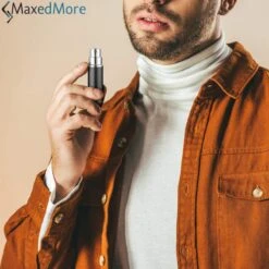 Mini Parfum Flesje 2-PACK Zwart En Zilver| Lipstick Formaat Navulbare Parfum Verstuiver -Armani Parfum Winkel 1200x1200 610