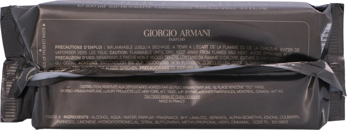 Armani Emporio Lui 100 ml - Eau de Toilette - Herenparfum Armani Emporio Lui 100 Ml - Eau De Toilette - Herenparfum -Armani Parfum Winkel