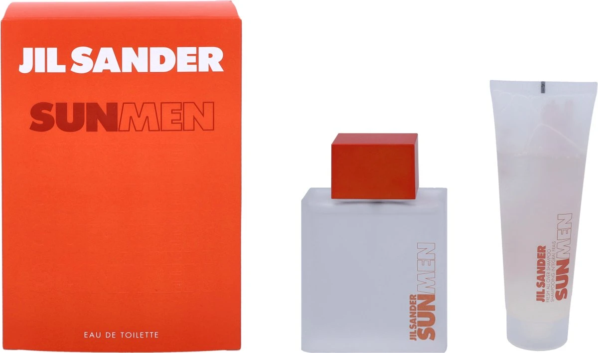 Jil Sander Sun Men Giftset 150 ml Jil Sander Sun Men Giftset 150 Ml -Armani Parfum Winkel 1200x708 2