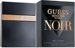 Guess - Seductive Homme Noir - Eau De Toilette - 100ml - Herenparfum -Armani Parfum Winkel 1200x772 2