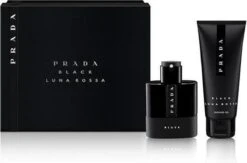 Prada Luna Rossa Black Giftset - 50 Ml Eau De Parfum Spray + 100 Ml Showergel - Cadeauset Voor Heren -Armani Parfum Winkel 1200x790 1