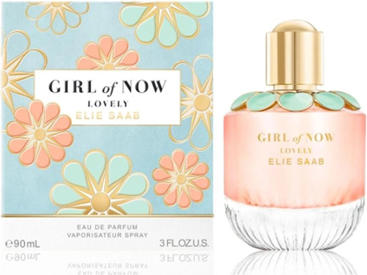 Elie Saab Girl Of Now Lovely Eau de Parfum 90ML Elie Saab Girl Of Now Lovely Eau De Parfum 90ML -Armani Parfum Winkel 1200x901 3