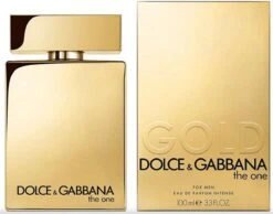 DOLCE & GABBANA - The One For Men Gold Eau De Parfum Intene - 100 Ml - Eau De Parfum -Armani Parfum Winkel 1200x941 2