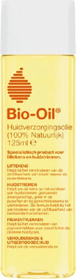 Bio Oil - Body Oil - 125ml - 100% Natuurlijk - Vegan - Parfumvrij -Armani Parfum Winkel 329x1200