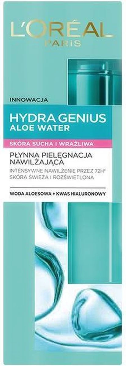 L'Oreal - Hydra Genius Aloe Water Moisturizing Cream From Aloe Water 70Ml L'Oreal - Hydra Genius Aloe Water Moisturizing Cream From Aloe Water 70Ml -Armani Parfum Winkel 413x1200 1