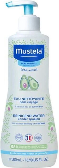 Mustela - Normal Skin No Rinse Cleansing Water 500Ml -Armani Parfum Winkel 426x1200