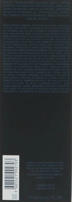 Giorgio Armani Code - 200ml - Eau De Toilette - Herenparfum -Armani Parfum Winkel 428x1200 3