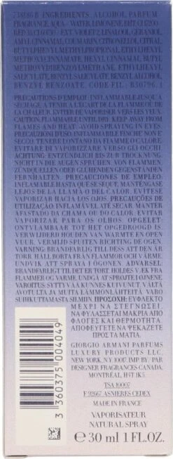 Giorgio Armani Code 30 Ml - Eau De Parfum - Damesparfum -Armani Parfum Winkel 454x1200