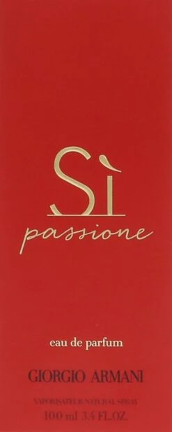 Giorgio Armani Sì Passione 100 Ml - Eau De Parfum - Damesparfum 8 Giorgio Armani Sì Passione 100 Ml - Eau De Parfum - Damesparfum -Armani Parfum Winkel 480x1200 1