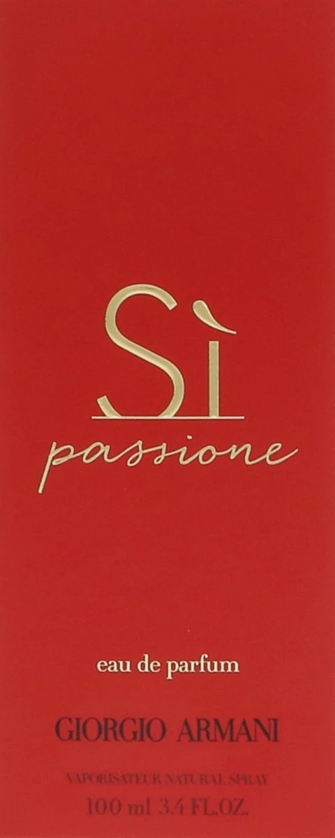 Giorgio Armani Sì Passione 100 ml - Eau de Parfum - Damesparfum Giorgio Armani Sì Passione 100 Ml - Eau De Parfum - Damesparfum -Armani Parfum Winkel 480x1200 1