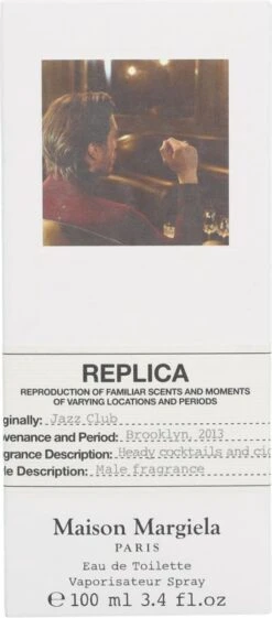 Replica Jazz Club By Maison Margiela 100 Ml - Eau De Toilette Spray 3 Replica Jazz Club By Maison Margiela 100 Ml - Eau De Toilette Spray -Armani Parfum Winkel 528x1200