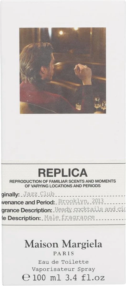 Replica Jazz Club by Maison Margiela 100 ml - Eau De Toilette Spray Replica Jazz Club By Maison Margiela 100 Ml - Eau De Toilette Spray -Armani Parfum Winkel