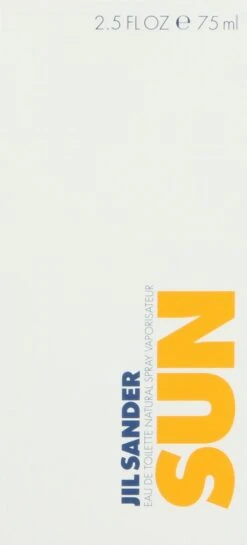 Jil Sander Sun 75 Ml - Eau De Toilette - Damesparfum -Armani Parfum Winkel 544x1200 2