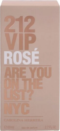 Carolina Herrera 212 Vip Rose - 80ml - Eau De Parfum -Armani Parfum Winkel 549x1200 1