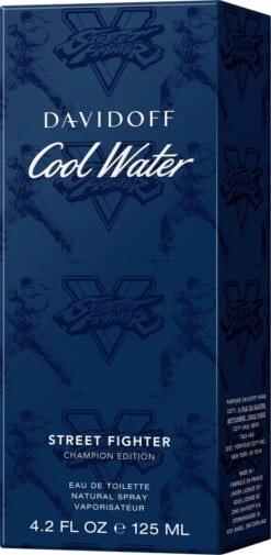 Herenparfum Davidoff Davidoff Cool Water Man Champion Edition Streetfighter (125 Ml) -Armani Parfum Winkel 587x1200 1