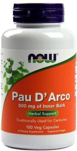 Now Pau D'arco 500 Mg 100 Caps -Armani Parfum Winkel 613x1200 1