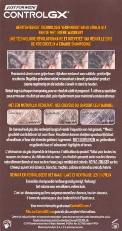 Just For Men CONTROL GX 2in1 - Shampoo En Conditioner - 147ml -Armani Parfum Winkel 635x1200 2