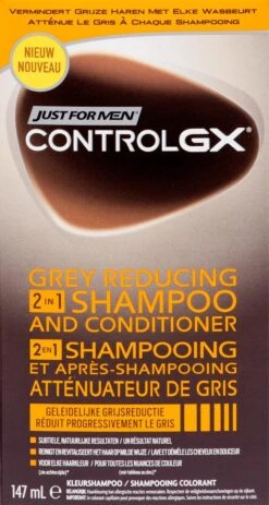 Just For Men CONTROL GX 2in1 - Shampoo En Conditioner - 147ml -Armani Parfum Winkel 640x1200 5