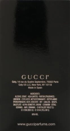 Gucci Guilty Black 50 Ml - Eau De Toilette - For Men -Armani Parfum Winkel 644x1200 3