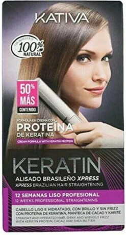 Haarstijlbehandeling Kativa Keratin Brasilian (3 Pcs) -Armani Parfum Winkel 646x1200