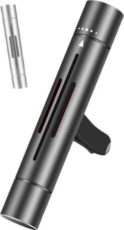 Autoparfum - Luchtverfrisser Auto - Inclusief 5 Geuren - Luxe Design - ZWART(2) - Hervulbaar - Fris -Armani Parfum Winkel 648x1200 10