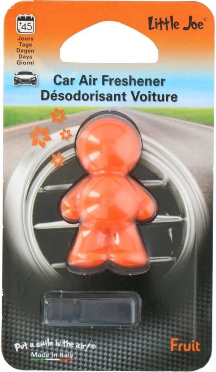 Little Joe car air verfrisser - Geurverfrisser voor auto - oranje - Fruit - Autoparfum. Little Joe Car Air Verfrisser - Geurverfrisser Voor Auto - Oranje - Fruit - Autoparfum. -Armani Parfum Winkel 697x1200 4
