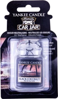 Yankee Candle - Car Jar Ultimate - Black Coconut -Armani Parfum Winkel 702x1200 3