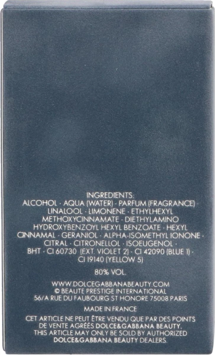 Dolce & Gabbana Light Blue Pour Homme 40 ml - Eau de toilette - Herenparfum Dolce & Gabbana Light Blue Pour Homme 40 Ml - Eau De Toilette - Herenparfum -Armani Parfum Winkel 727x1200 5