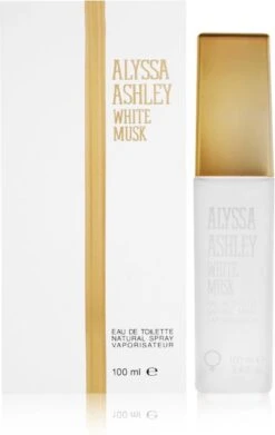 Alyssa Ashley White Musk - 100 Ml - Eau De Toilette Spray - Damesparfum -Armani Parfum Winkel 759x1200 1