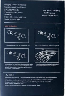 Luxe Auto Luchtverfrisser - 3 Aroma Geuren - Auto Verfrisser - Auto Luchtje - Zwart 11 Luxe Auto Luchtverfrisser - 3 Aroma Geuren - Auto Verfrisser - Auto Luchtje - Zwart -Armani Parfum Winkel 811x1200 4