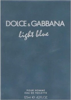Dolce & Gabbana Light Blue 125 Ml - Eau De Toilette - Herenparfum -Armani Parfum Winkel 846x1200 4