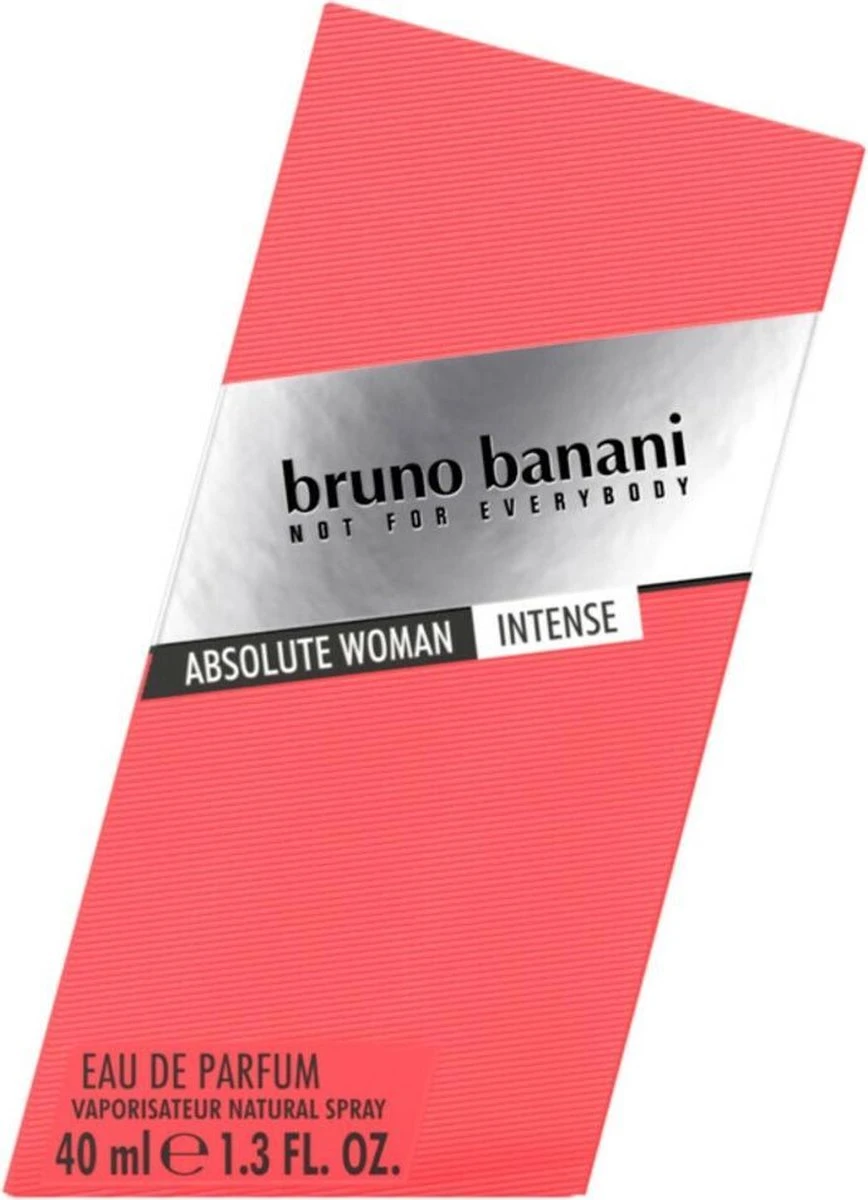 Bruno Banani Absolute Woman Eau de toilette 40 ml Bruno Banani Absolute Woman Eau De Toilette 40 Ml -Armani Parfum Winkel