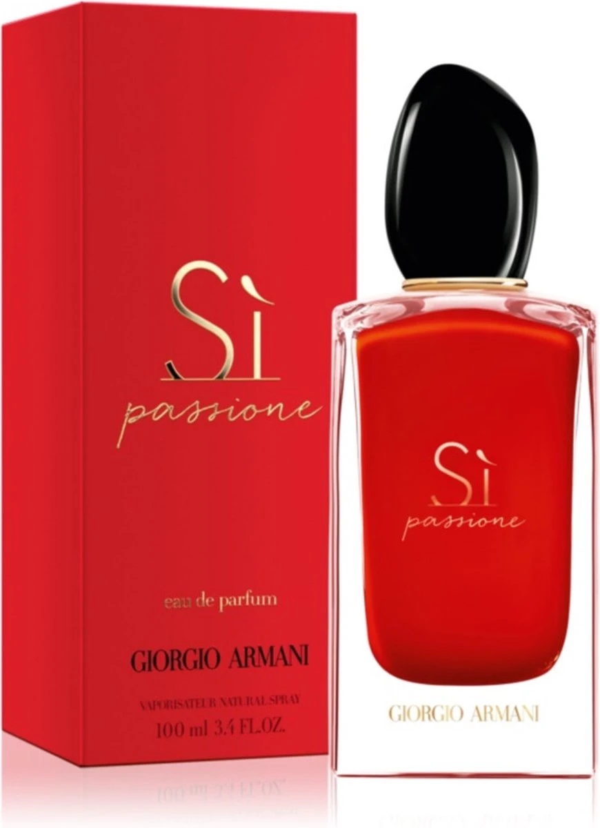 Giorgio Armani Sì Passione 100 ml - Eau de Parfum - Damesparfum Giorgio Armani Sì Passione 100 Ml - Eau De Parfum - Damesparfum -Armani Parfum Winkel 870x1200 4
