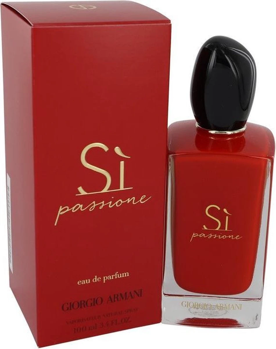Giorgio Armani Sì Passione 100 ml - Eau de Parfum - Damesparfum Giorgio Armani Sì Passione 100 Ml - Eau De Parfum - Damesparfum -Armani Parfum Winkel