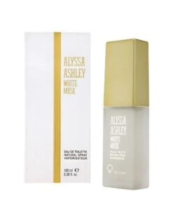 Alyssa Ashley White Musk - 100 Ml - Eau De Toilette Spray - Damesparfum -Armani Parfum Winkel 954x1200