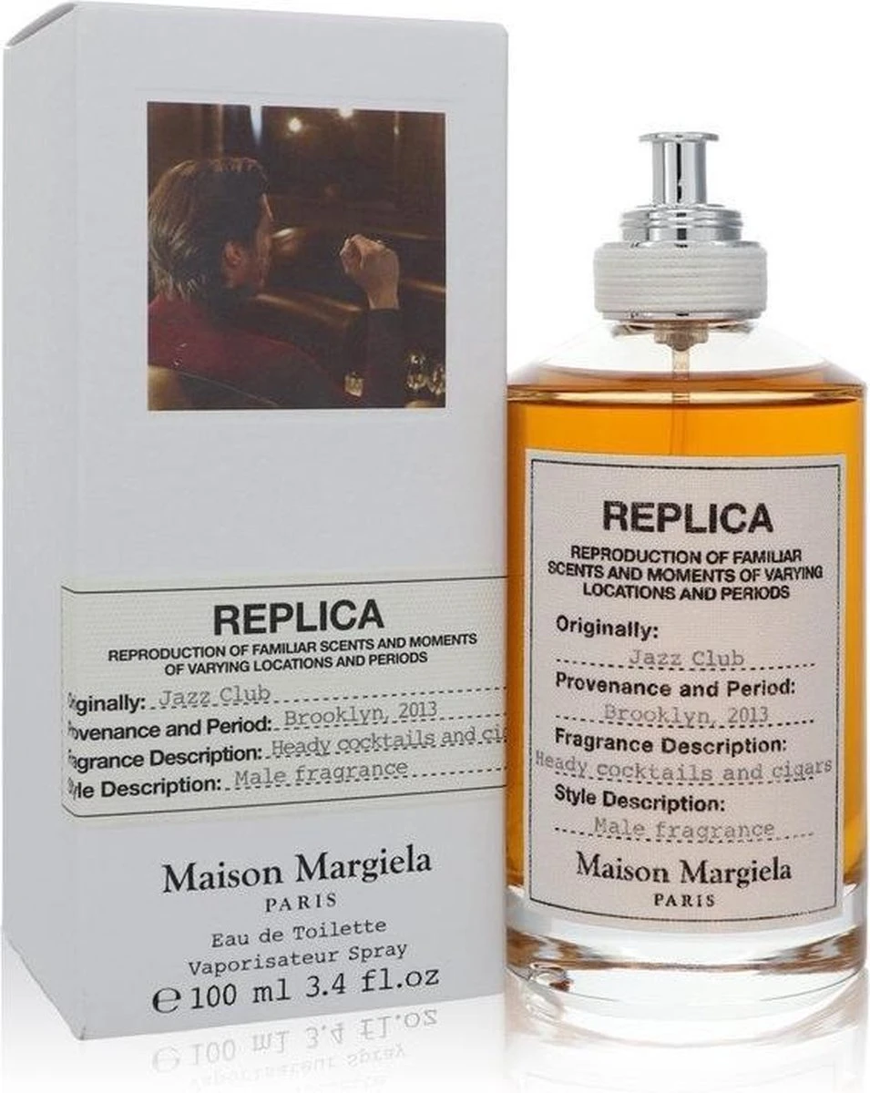 Replica Jazz Club by Maison Margiela 100 ml - Eau De Toilette Spray Replica Jazz Club By Maison Margiela 100 Ml - Eau De Toilette Spray -Armani Parfum Winkel